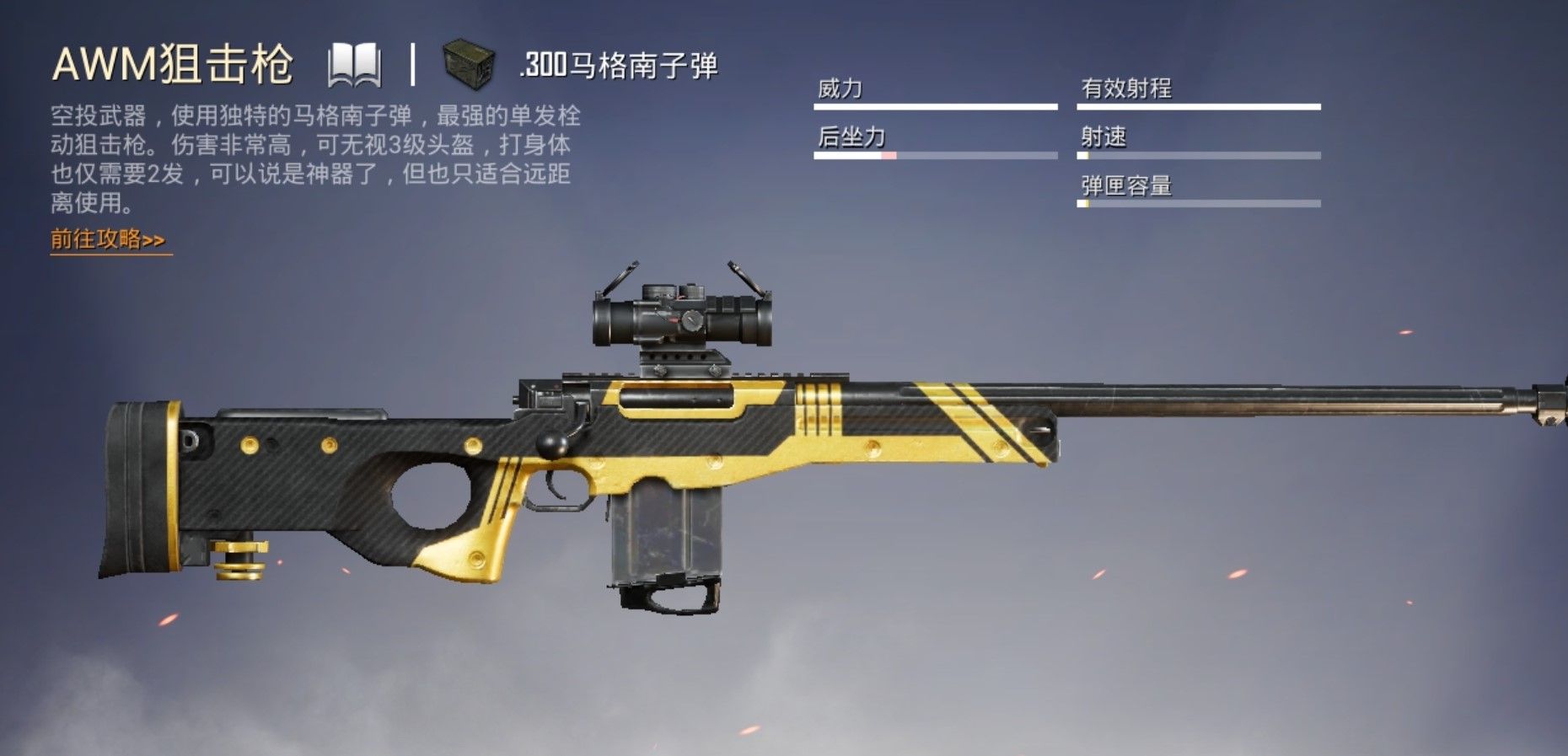 绝地求生有哪些枪比较好 绝地求生有哪些枪比较好