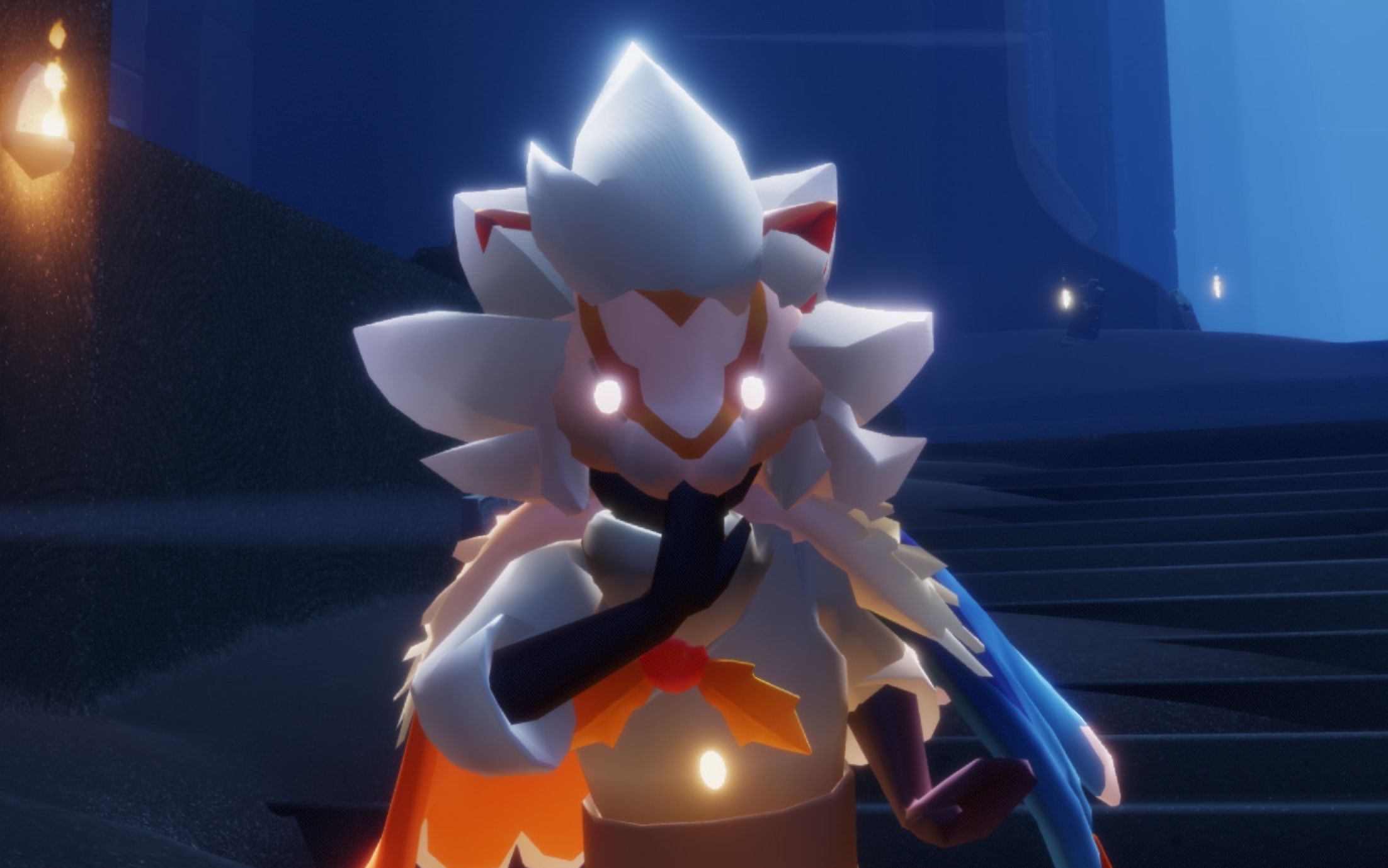 光遇黑脸狮子头怎么搭配 光遇黑脸狮子头怎么搭配