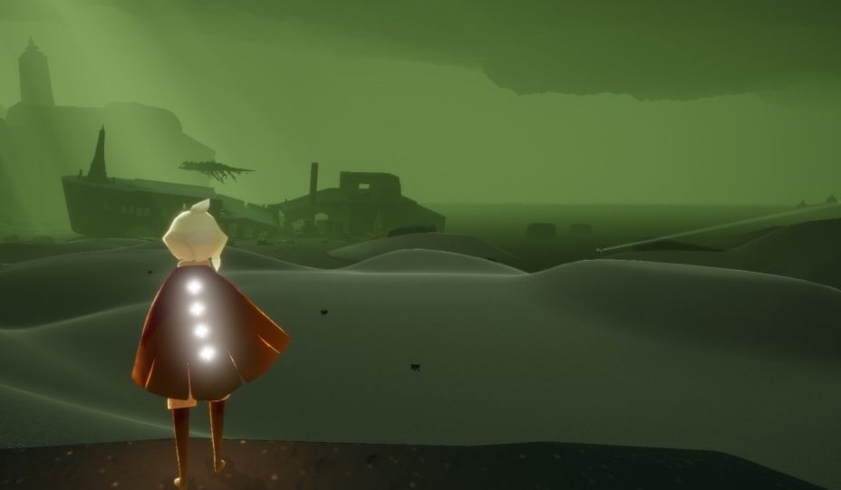 光遇黑蓝二级斗篷怎么换