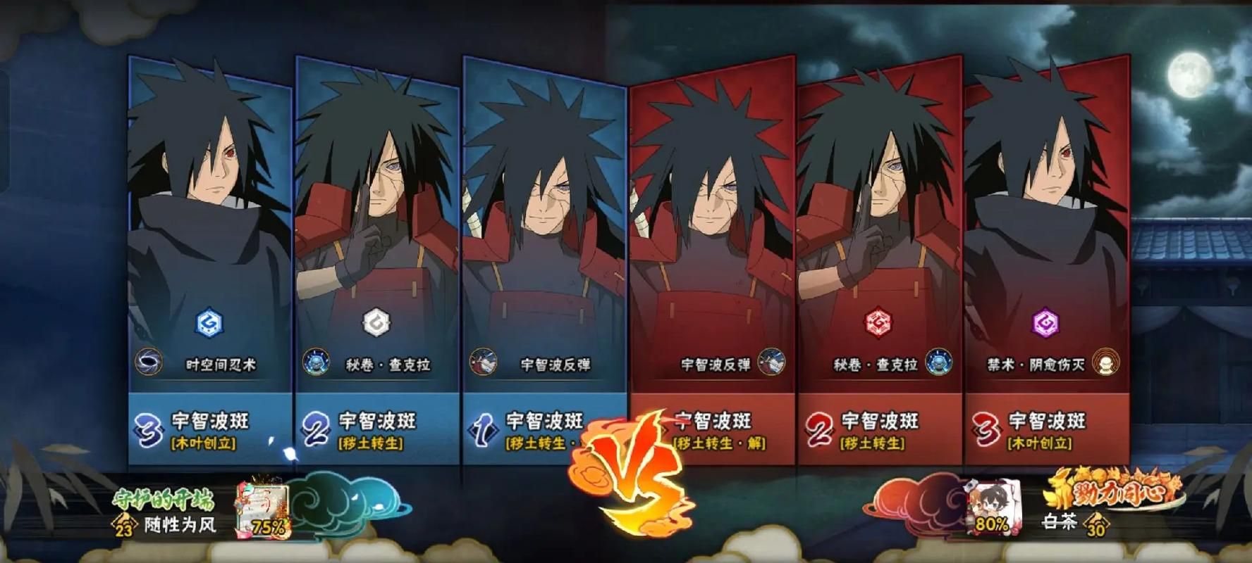 火影忍者手游秽土斑阵容