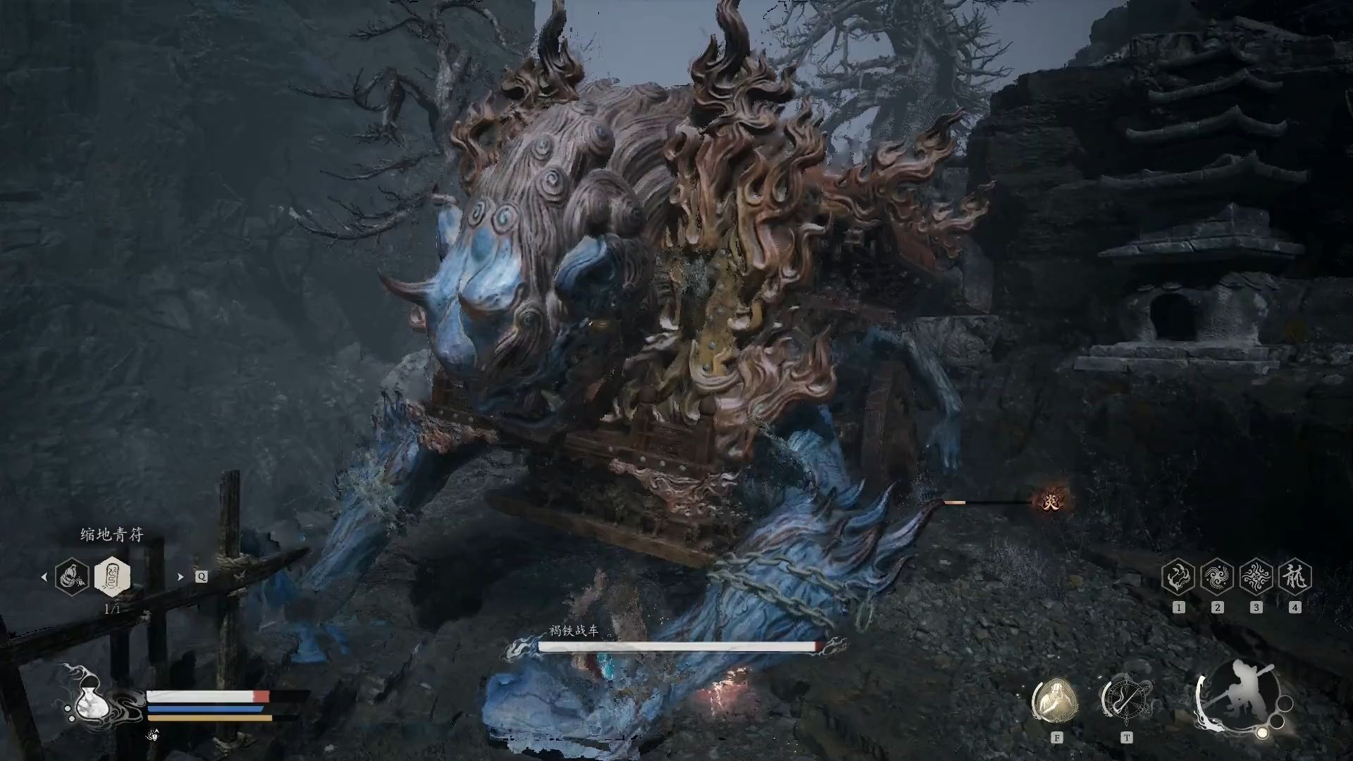 黑神话悟空五行车怎么打