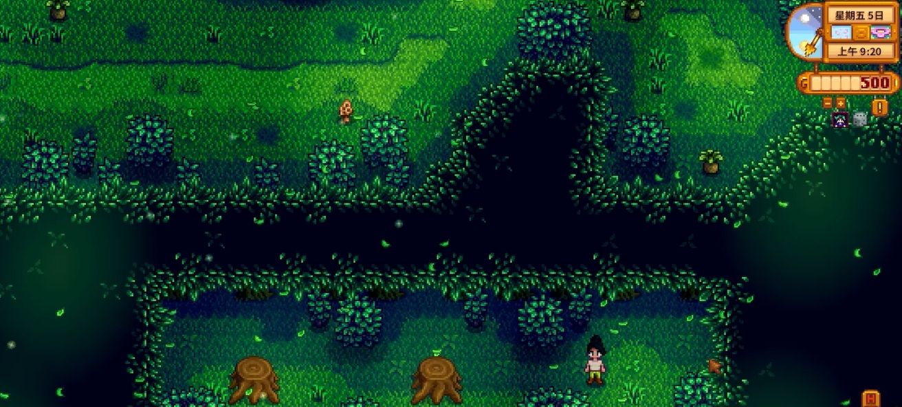 星露谷物语秘密森林里有什么
