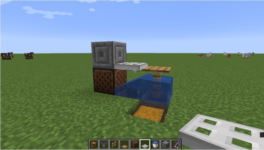 我的世界自动钓鱼机怎么做