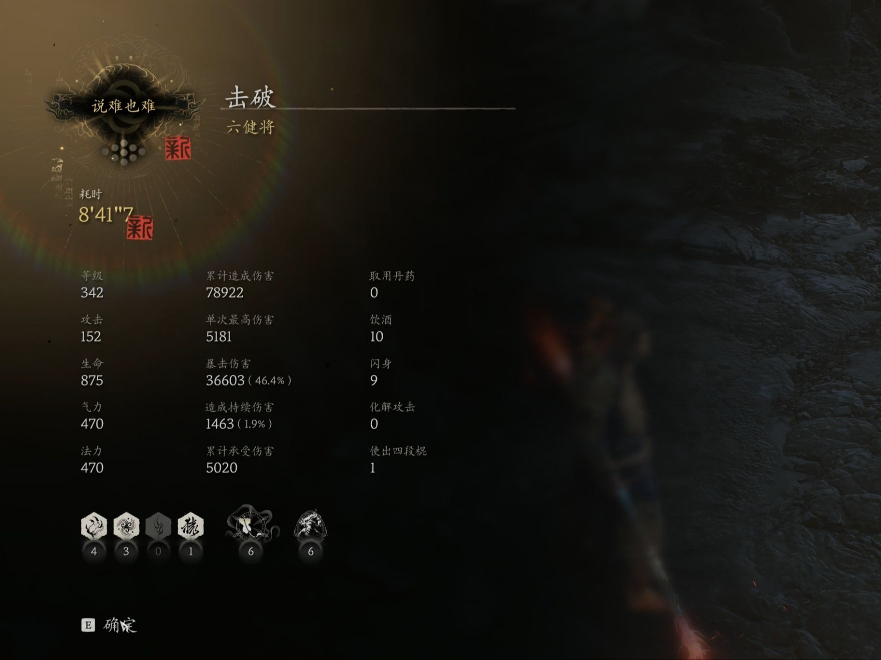 黑神话悟空六健将连战怎么打