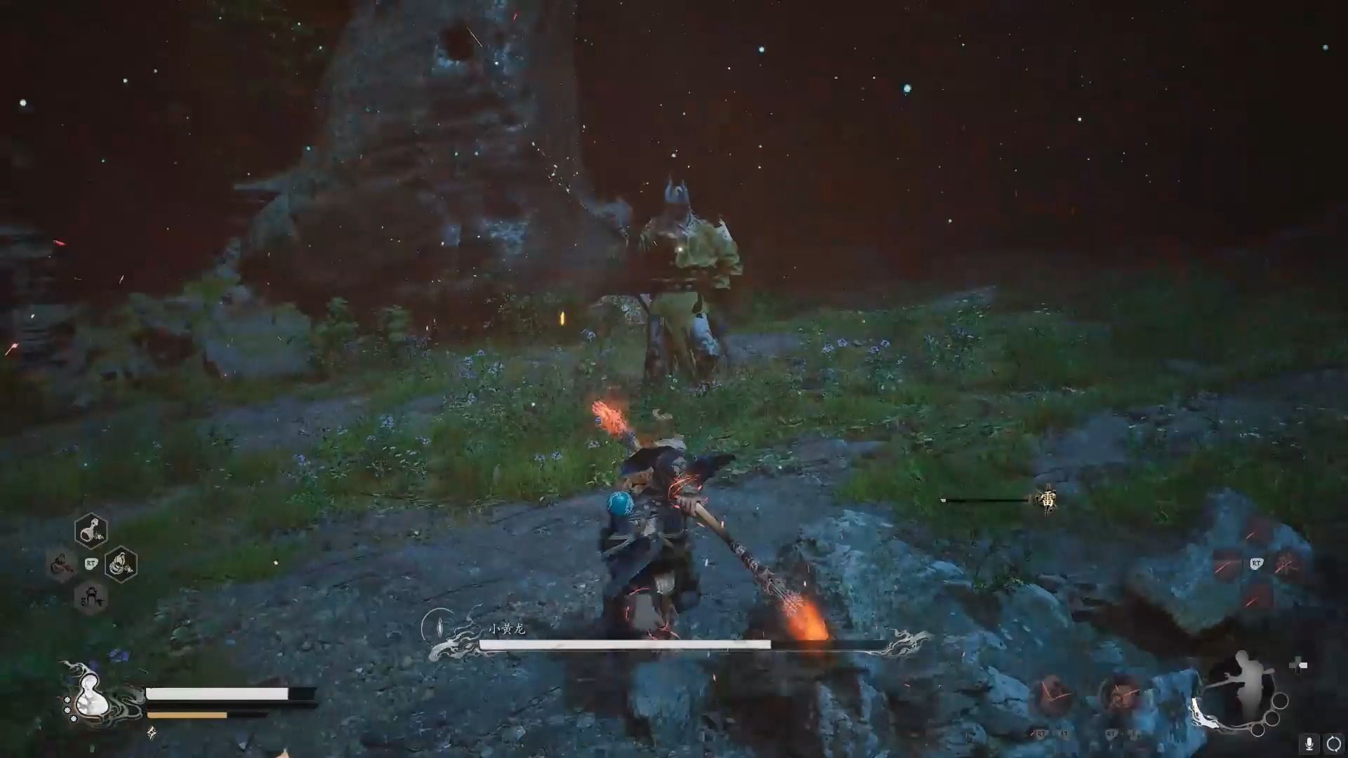 黑神话悟空怎么用小黄龙打万样骁凶