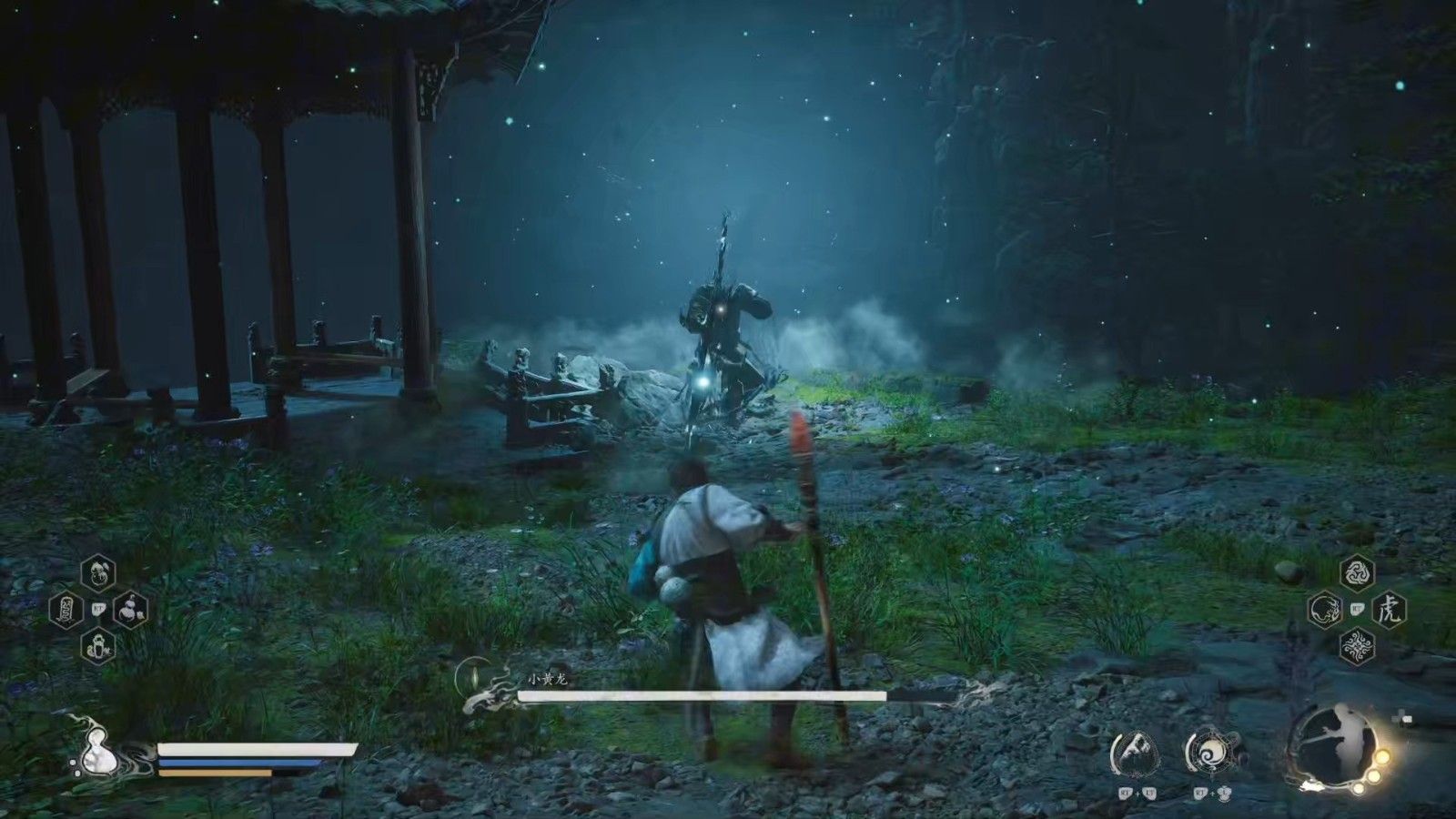 黑神话悟空怎么用小黄龙打万样骁凶