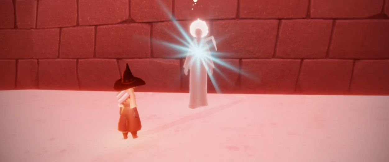 光遇无翼怎么上霞谷溜冰场拿先祖