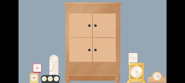 往左一点橱柜与抽屉