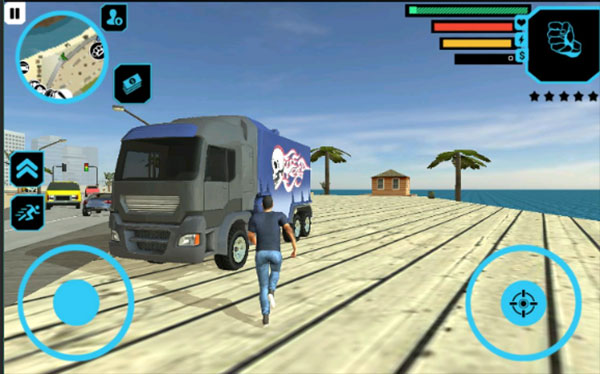 卡车司机城市粉碎模拟器截图3