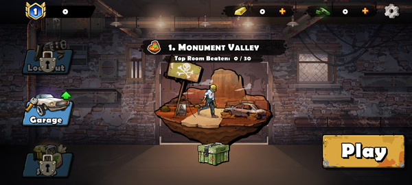 战车撞僵尸地牢手机版(Earn to Die Rogue)截图2