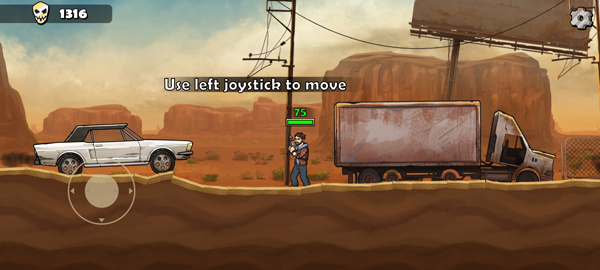 战车撞僵尸地牢手机版(Earn to Die Rogue)截图0