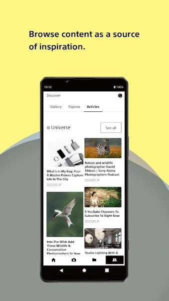 索尼Creators APP截图3