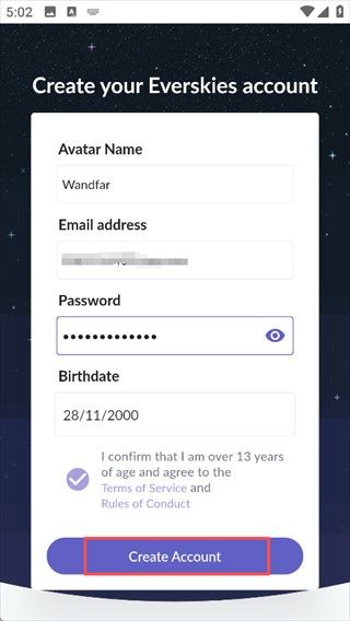 永远的天空虚拟装扮中文版