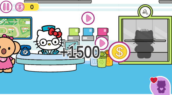 凯蒂猫儿童医院游戏