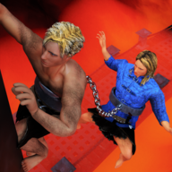 链在一起(chained together)