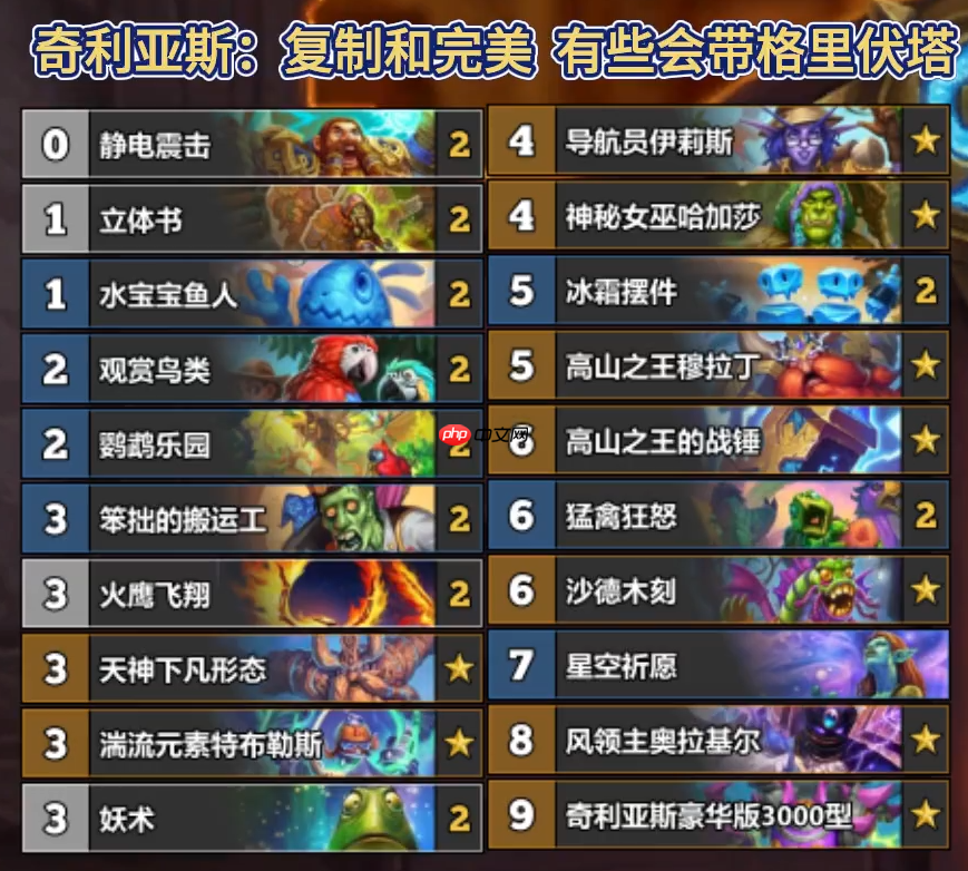 炉石传说标准中速萨卡组最强搭配指南 炉石传说标准中速萨卡组最强搭配指南