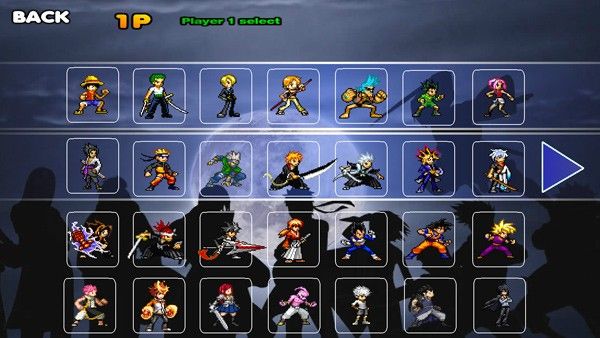 mugen动漫大乱斗jojo手机版