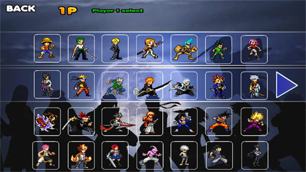 mugen动漫大乱斗jojo手机版截图2